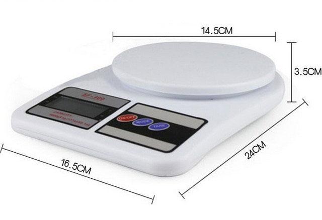 Cân điện tử để bàn sf-400 7kg tiện dụng