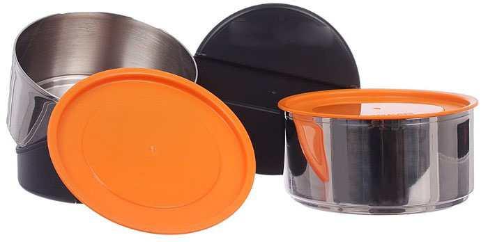CẶP LỒNG CƠM INOX 3 TẦNG LOCK&LOCK LHC991 980ml