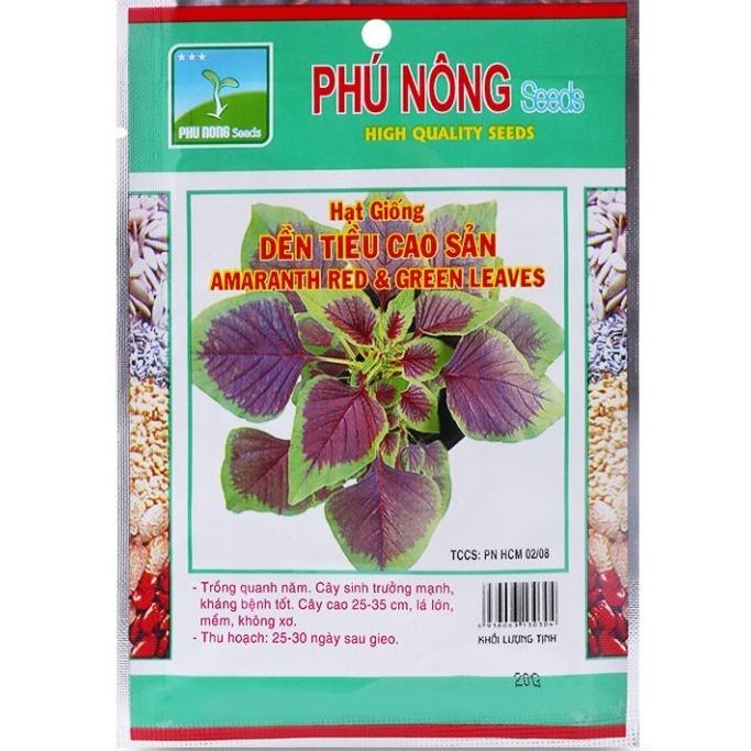 [HCM]Hạt giống dền tiều cao sản - PhuNongSeeds
