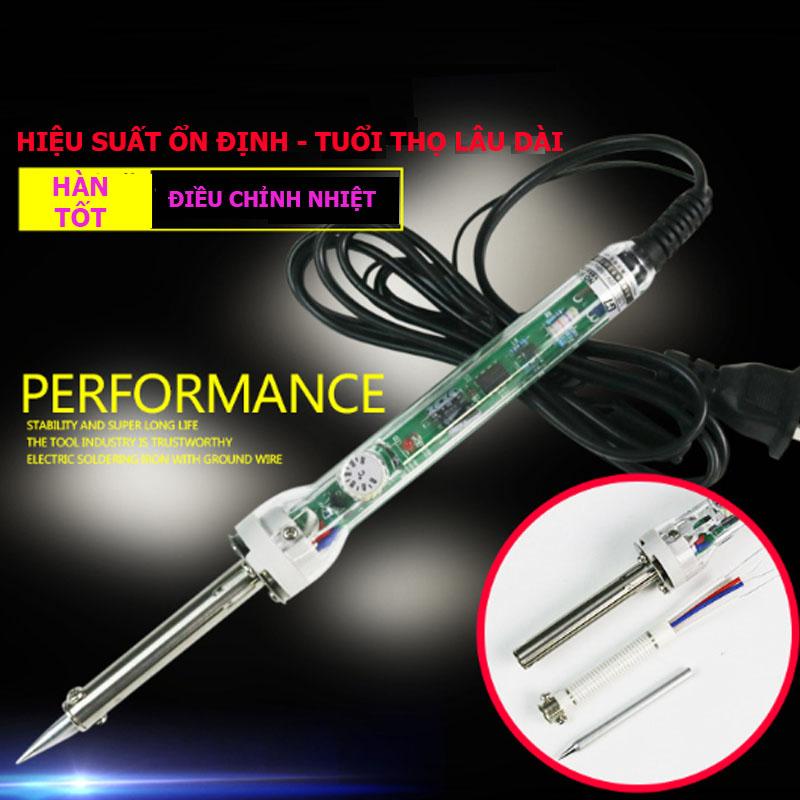 Tay hàn, Mỏ hàn chì điều chỉnh nhiệt độ No.905C 60W cao cấp - Hàng nhập khẩu