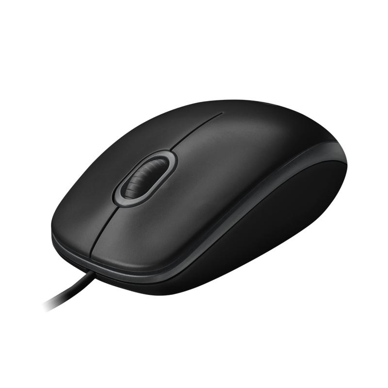 Chuột quang Logitech B100 (Đen)