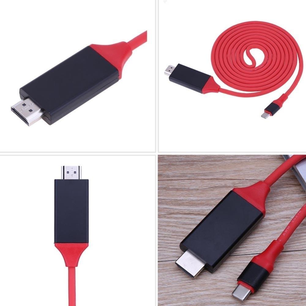 Usb 3.1 type-c to hdmi 2.0 4k x 2k hdtv adapter cable for laptop phone - intl