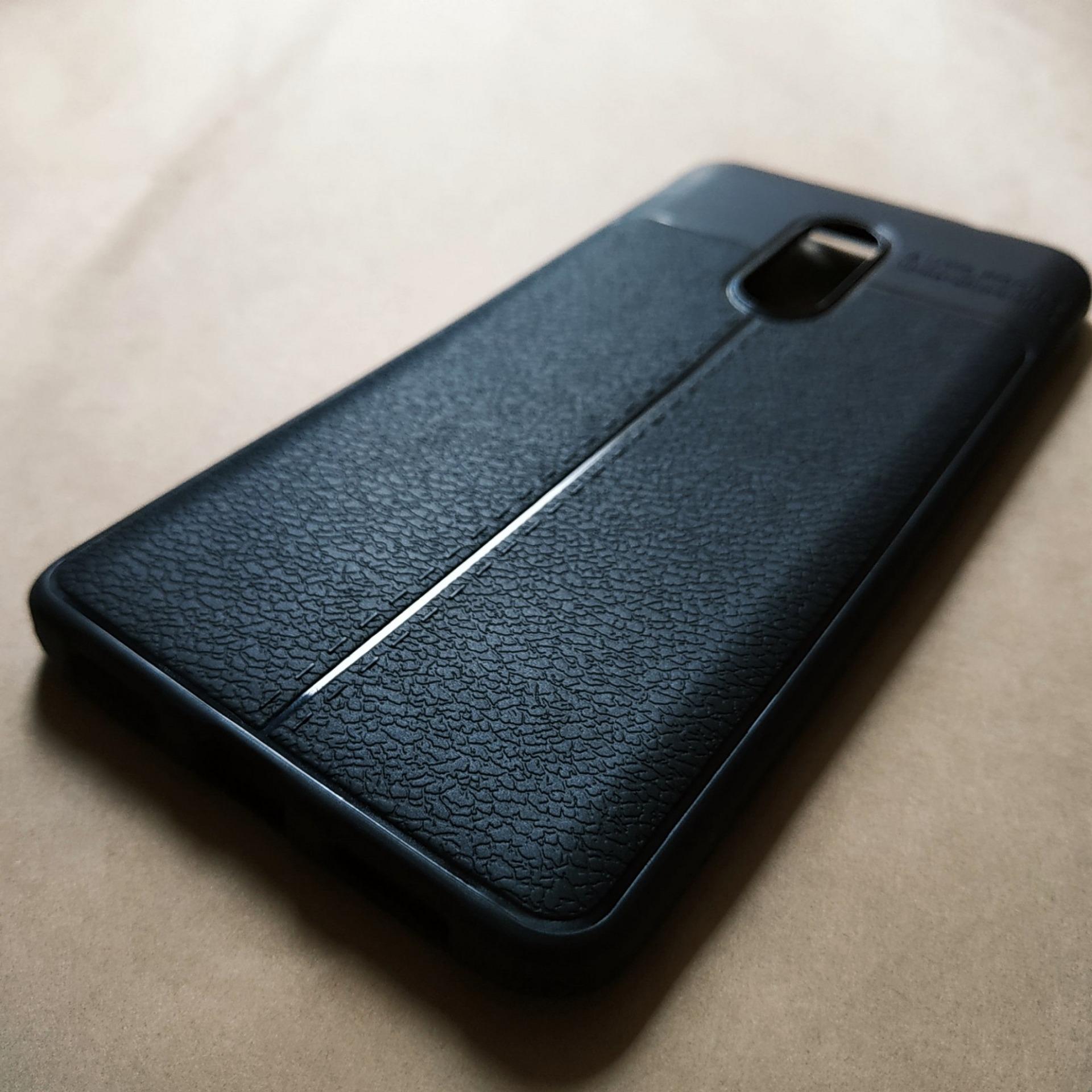 Ốp lưng vân da cho Xiaomi Redmi Note 4X Auto Focus
