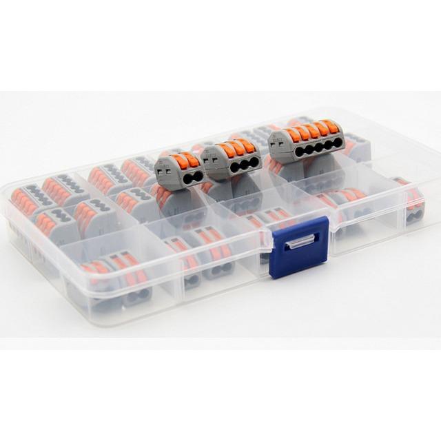 10 chiếc Cút nối dây điện nhanh KV774 - 3 cổng