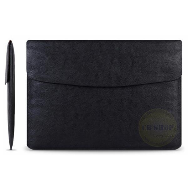 Túi cover giả da cho Mac book Air 12inch (Đen)