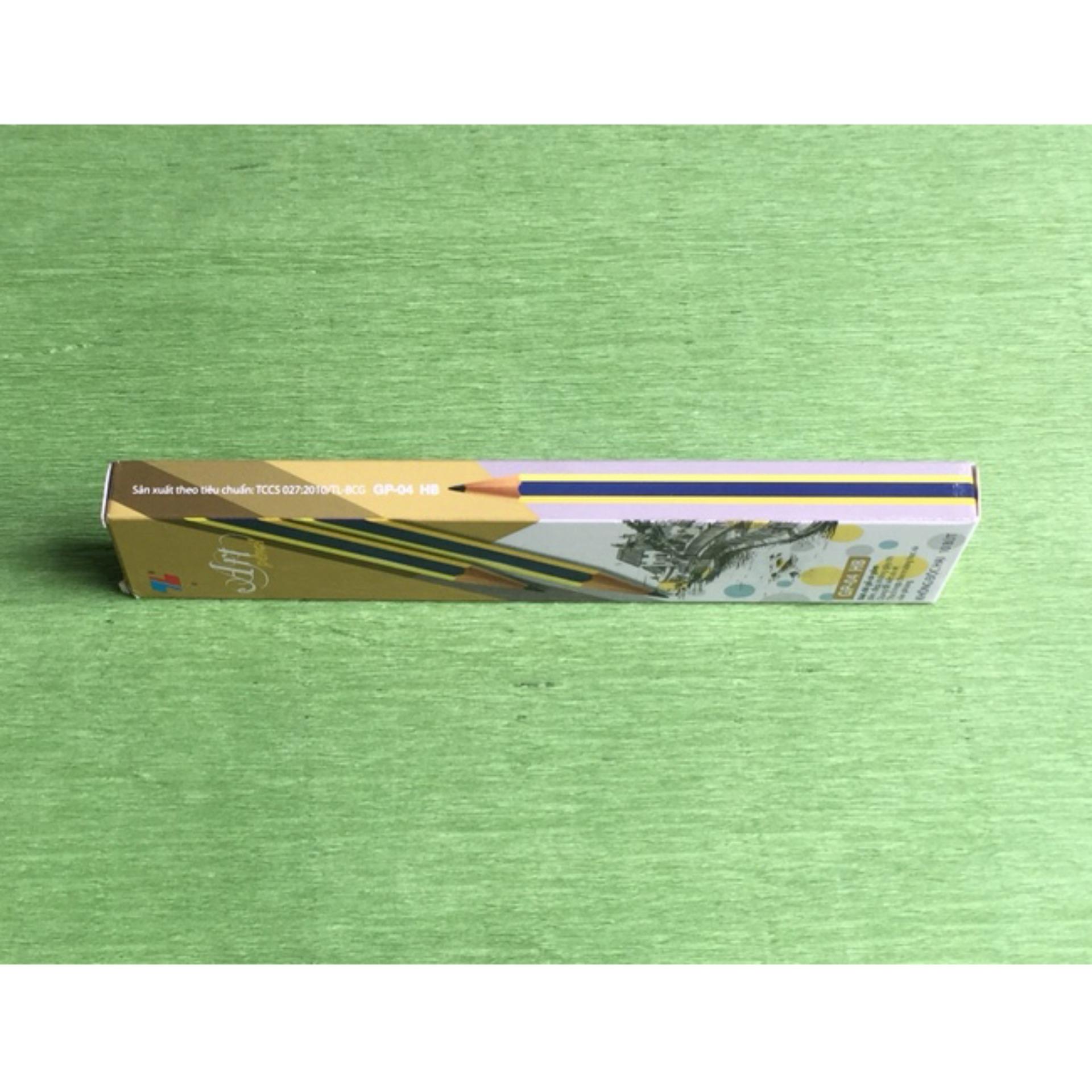 Hộp 10 cây bút chì gỗ Thiên Long GP-04