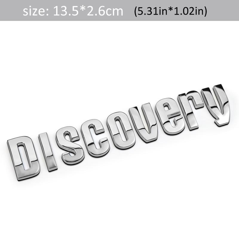 Chữ DISCOVERY 3D nổi cá tính cho xe hơi