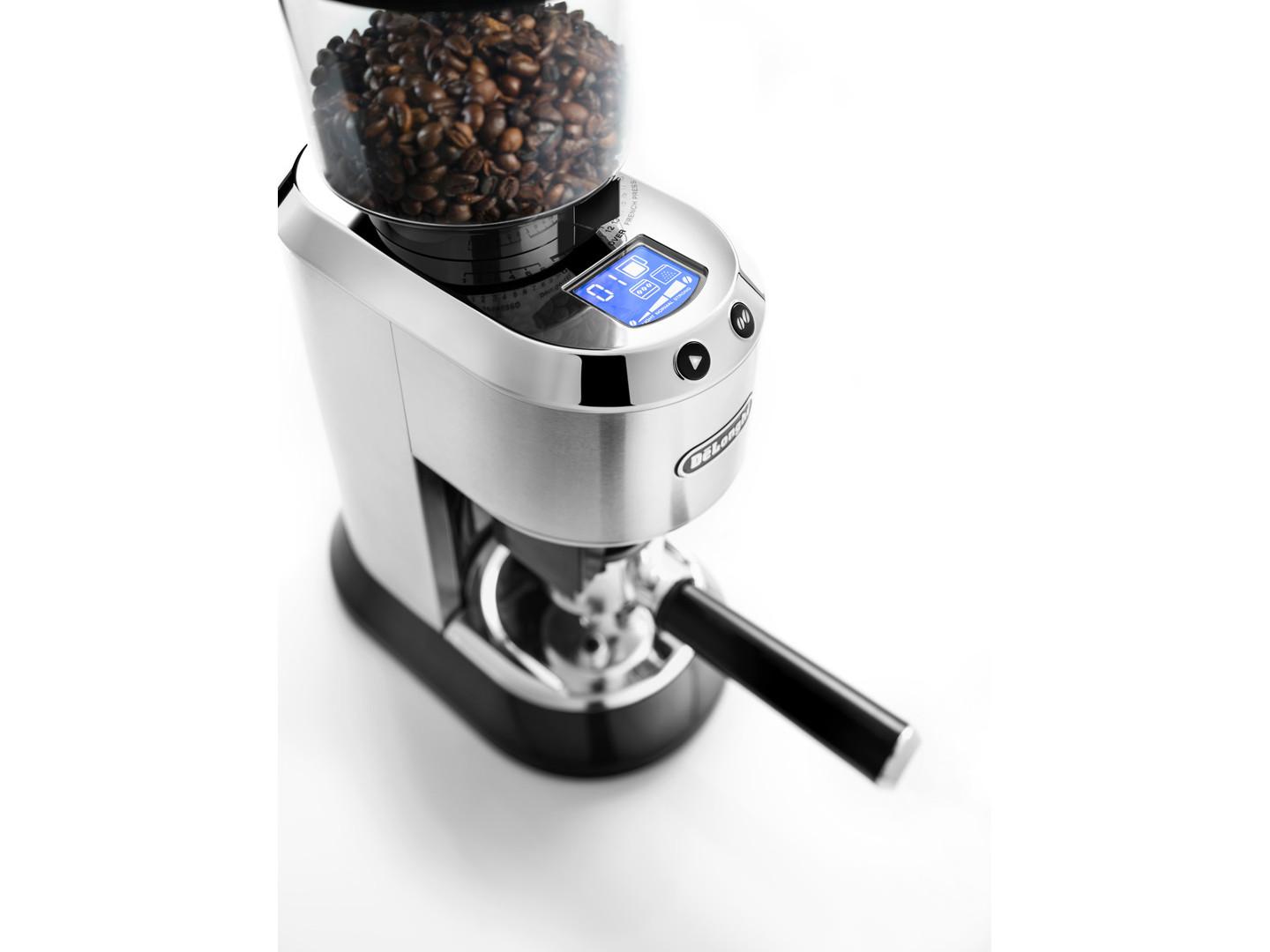 Máy xay cà phê DeLonghi KG521.M - 18 chế độ xay - Bảo hành 12 tháng