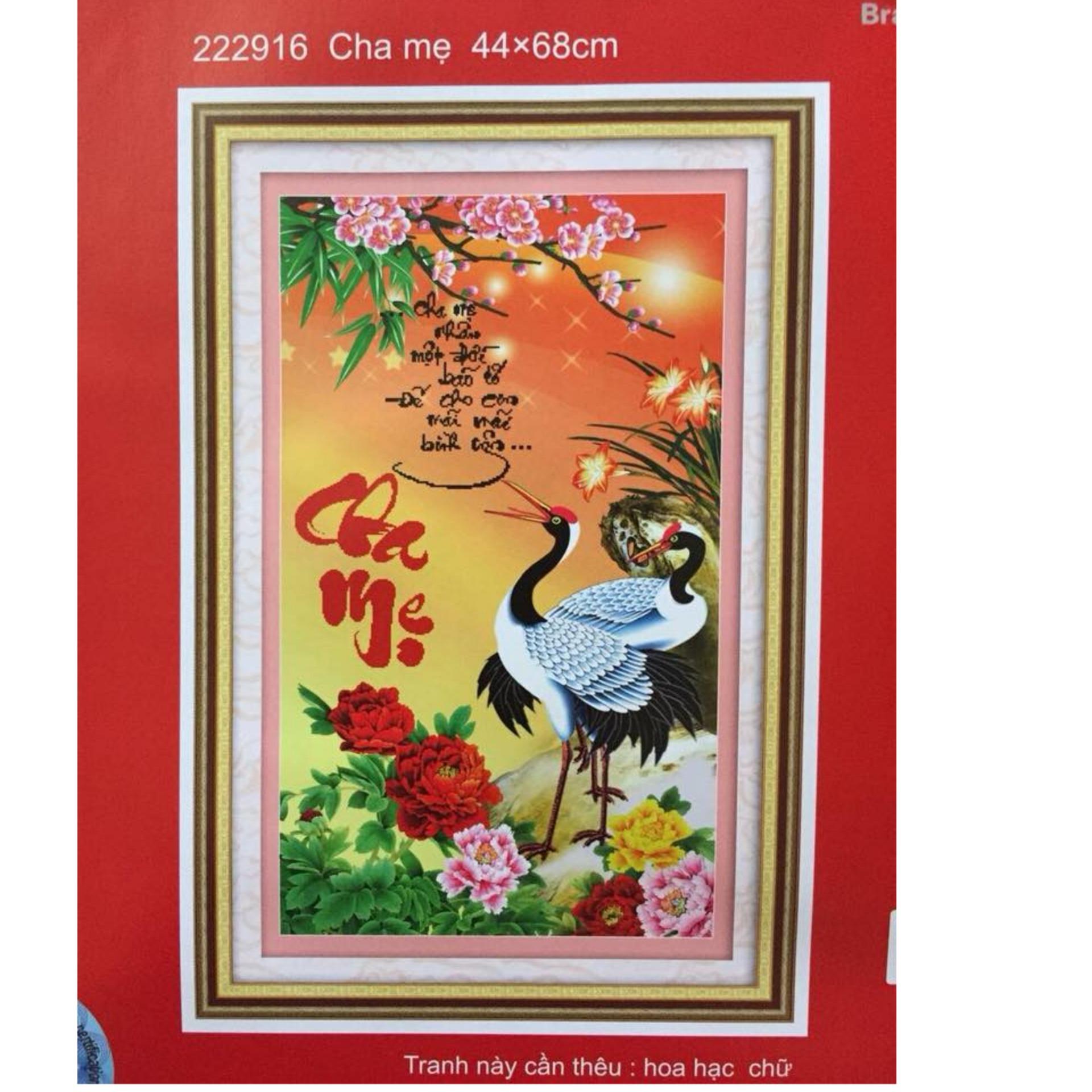 DLH-222916- Tranh thêu Cha mẹ-44.68
