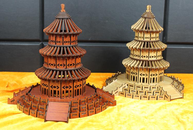 Đồ chơi lắp ráp gỗ 3D Mô hình Tháp Thiên Đường