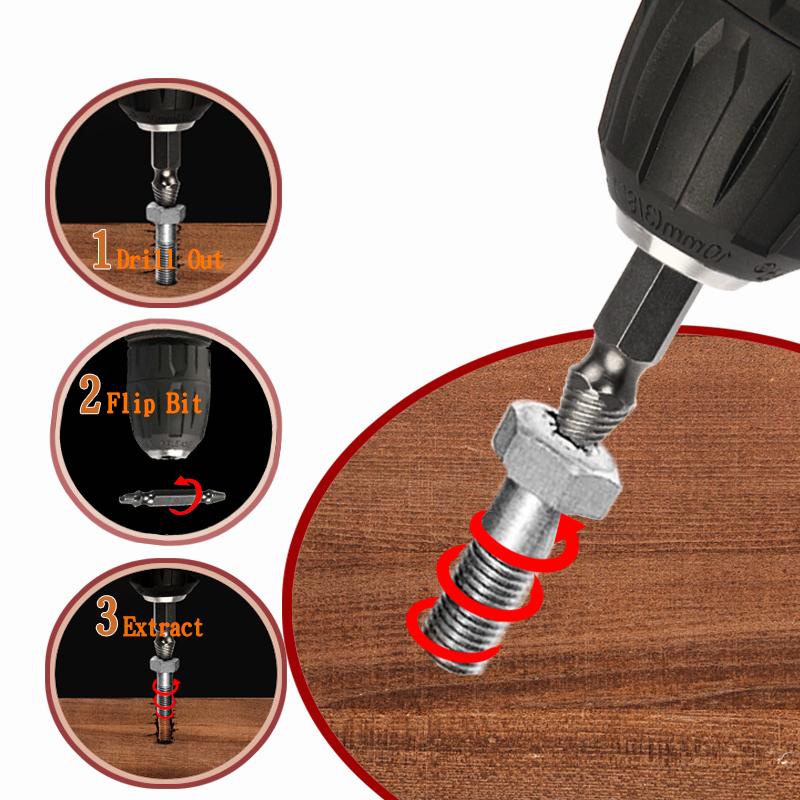 Bộ 4 mũi vặn ốc vít toét