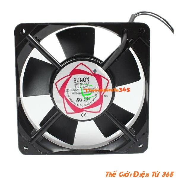 Quạt tản nhiệt 12x12x4cm 220vac- 0.14a
