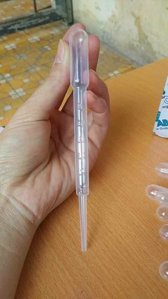 Ống hút nhỏ giọt 5ml - Túi 100 cái
