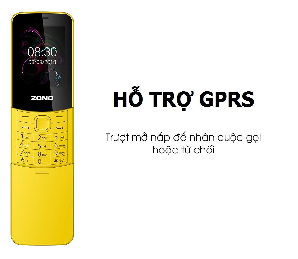 Điện thoại di động ZONO N8110 (1.77 inch) 2 Sim - Đen