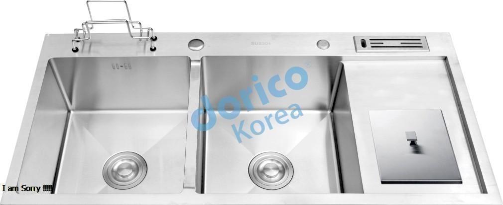 Chậu rửa chén DC-11050R INOX 304 nguyên khối