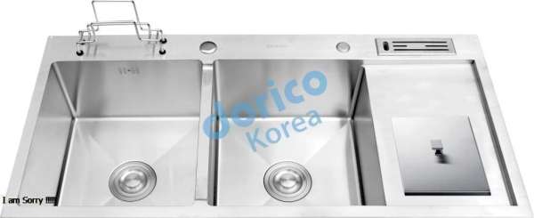 Chậu rửa chén DC-11050R INOX 304 nguyên khối