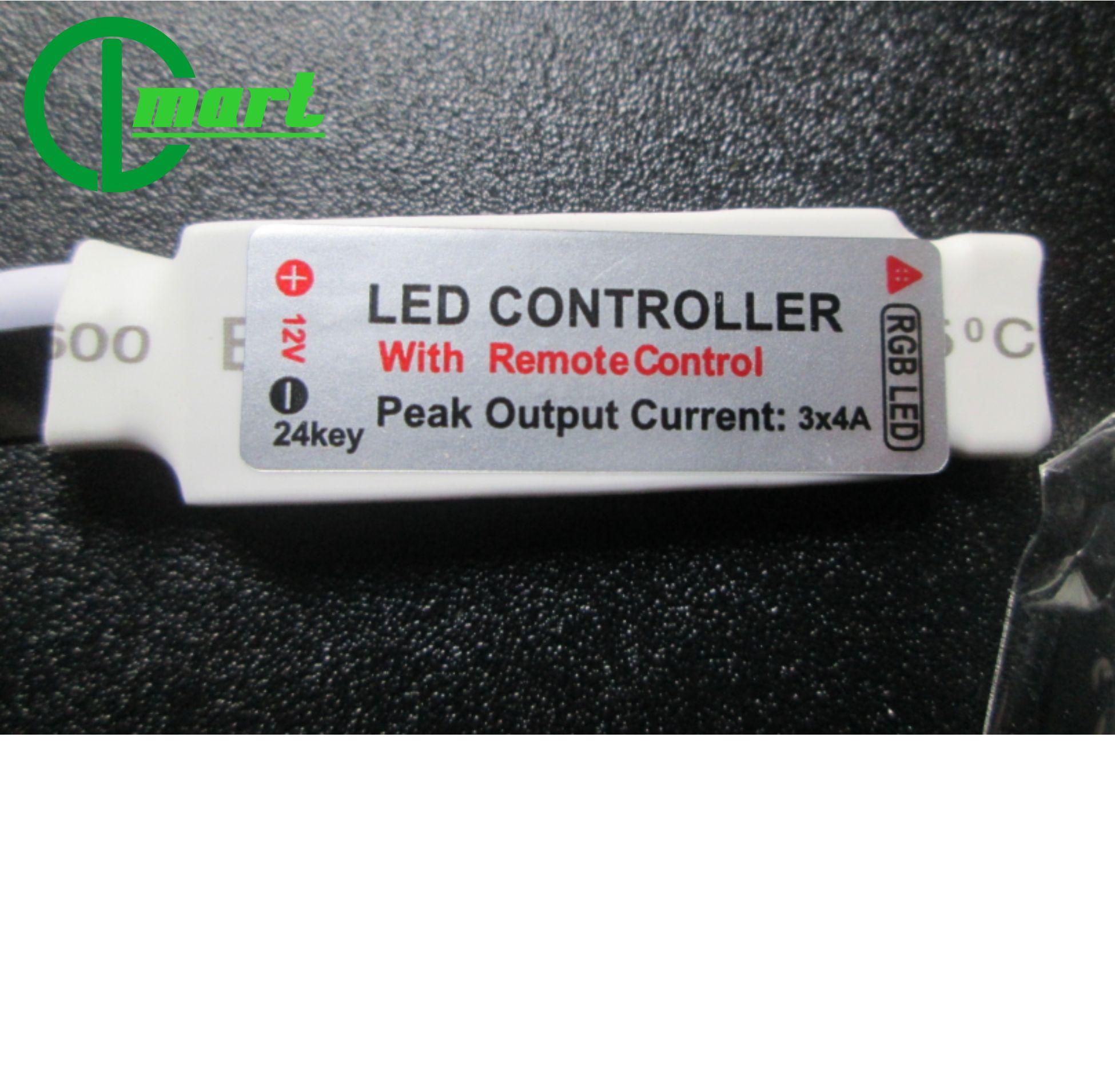 Điều Khiển Đèn Led Dây RGB Nhiều Màu