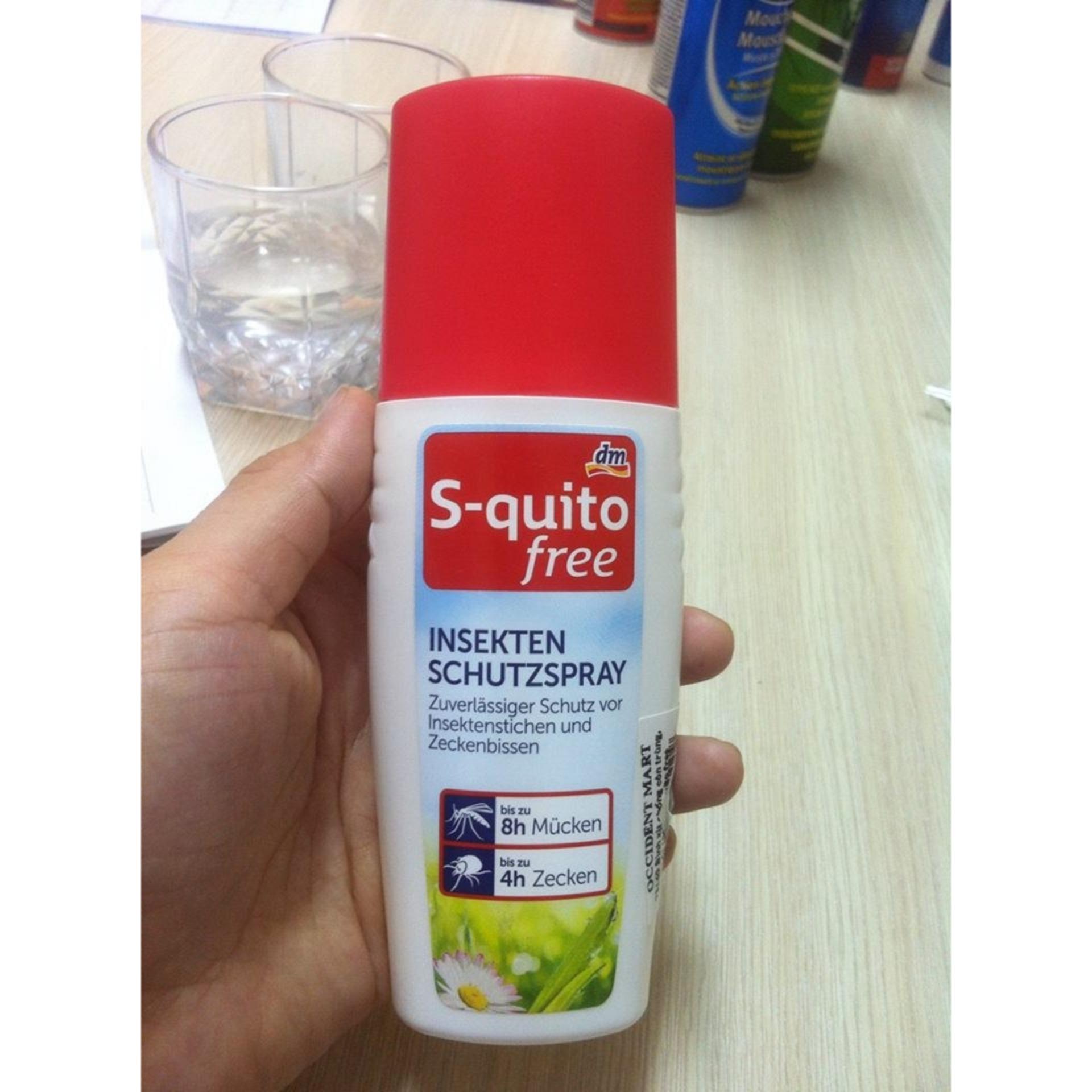 Xịt Chống Muỗi Dm S-Quito Free 100ml