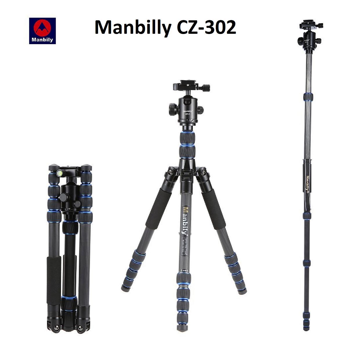 Chân máy ảnh Tripod/ Monopod Manbily CZ-302