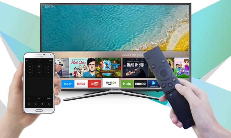 ĐIỀU KHIỂN TIVI SAMSUNG SMART INTERNET ĐỜI K (đen)