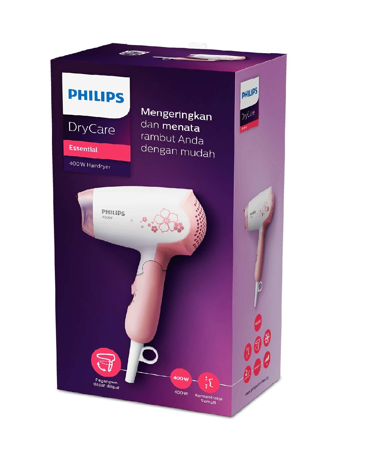 Máy sấy tóc cao cấp Philips HP8108 (Hồng)