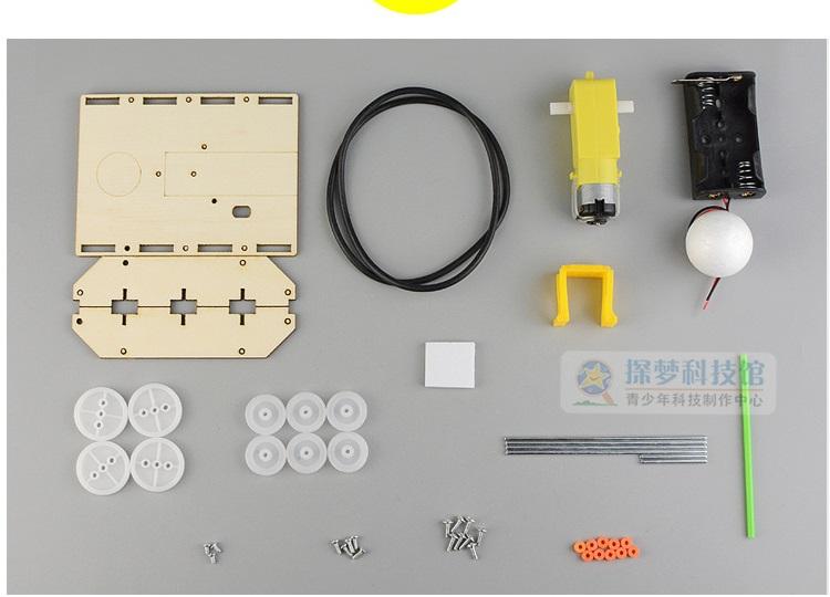 Bộ lắp ráp mô hình xe tăng bằng gỗ
