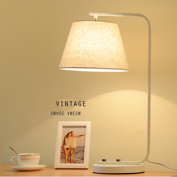 {FREE SHIP} Đèn ngủ để bàn trang trí Vintage - Tặng kèm bóng LED chống lóa