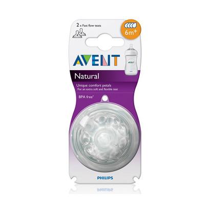 Bộ 2 núm ti mô phỏng tự nhiên Philips Avent
