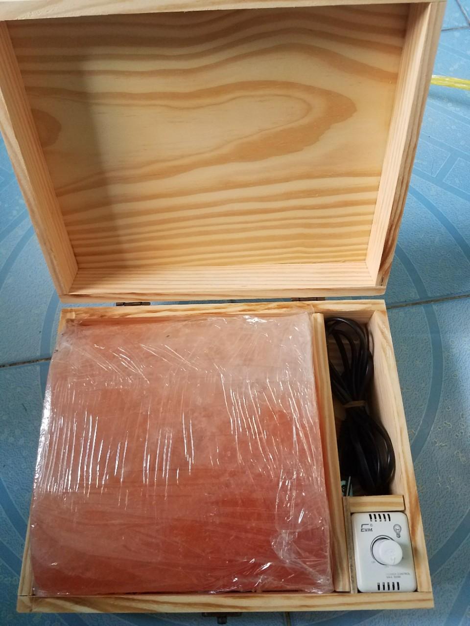 Đèn đá muối matxa chân - loại cong