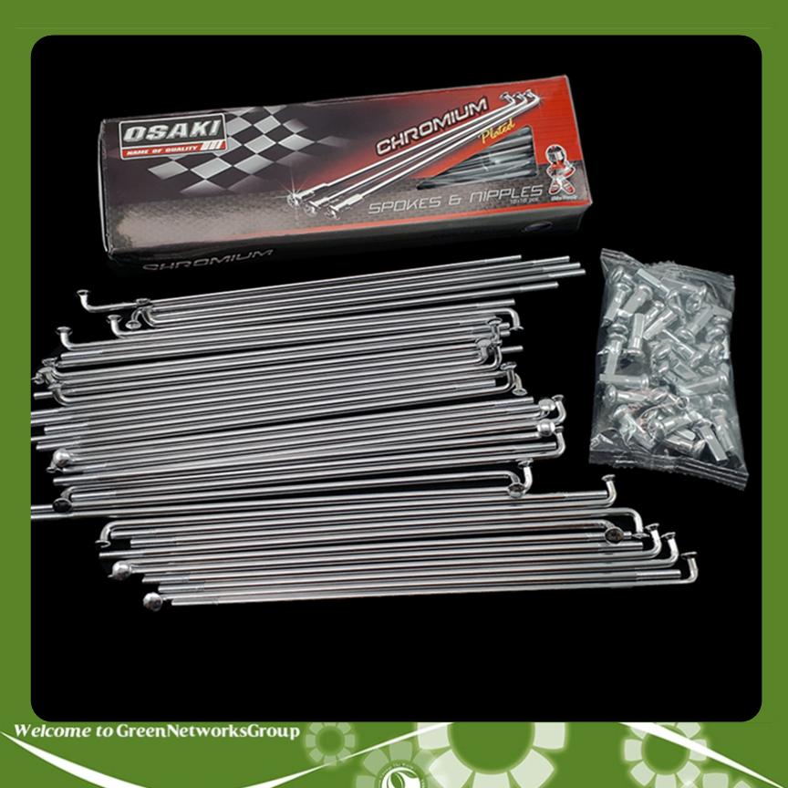 Bộ căm xe máy mạ Crom Osaki GreenNetworks