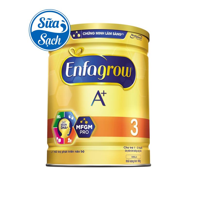 Sữa bột Enfagrow A+ 3 900gr date mới