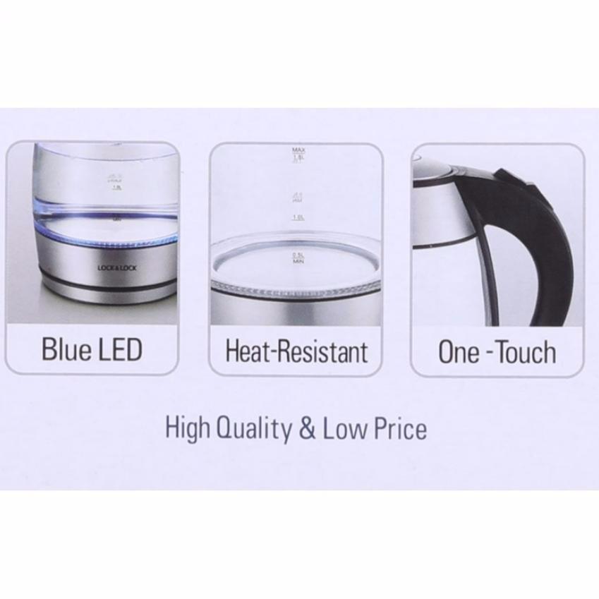 ẤM SIÊU TỐC THUỶ TINH 1.8L LOCK&LOCK
