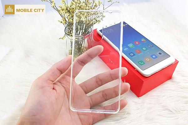 Ốp Lưng Silicon Trong Suốt Cho Xiaomi Redmi 5 Plus