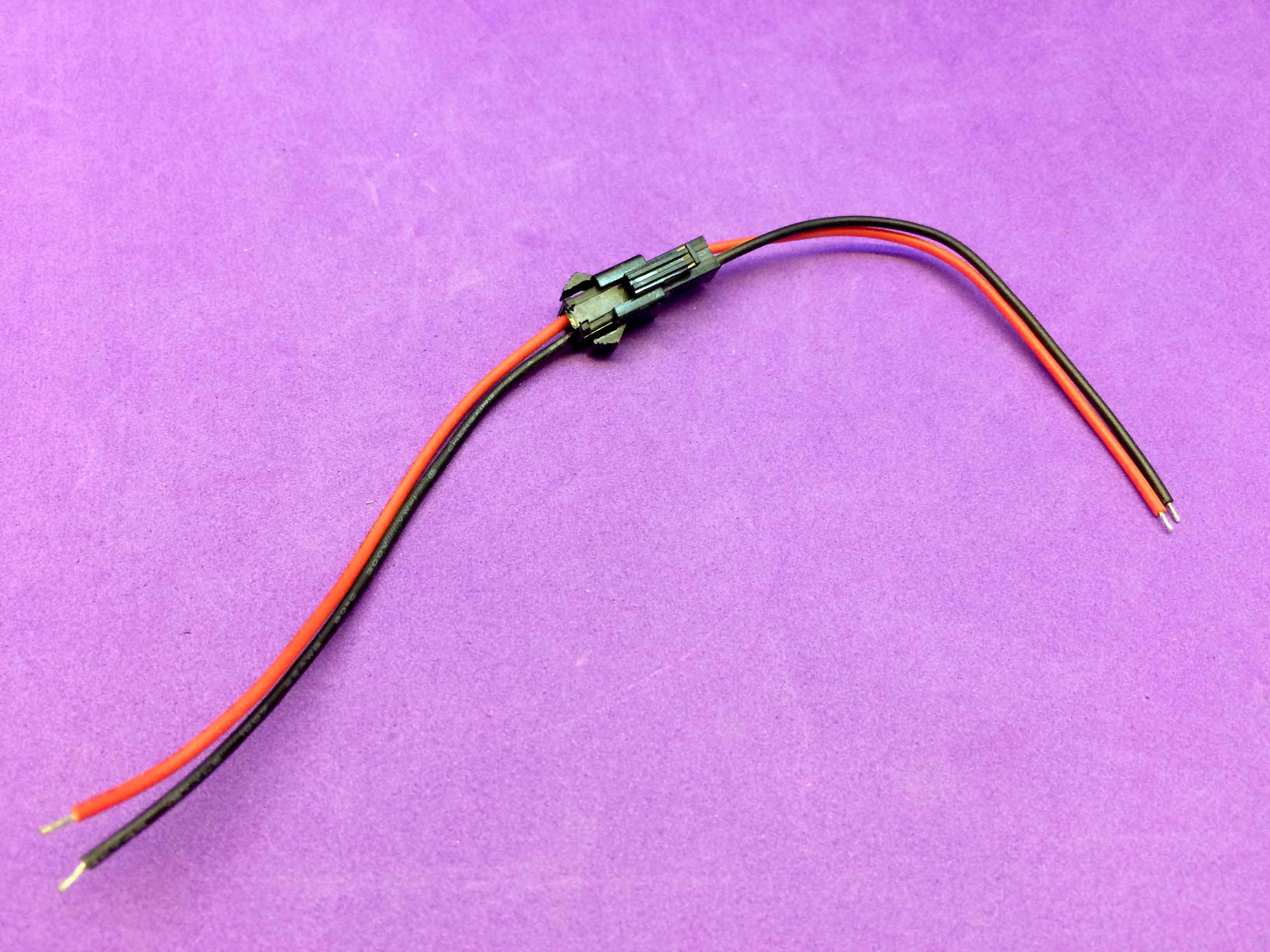 Dây giắc nối thẳng 2P SM