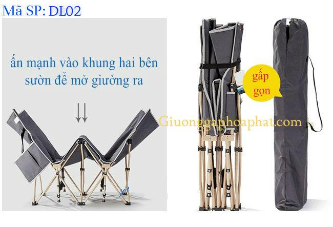 GIƯỜNG GẤP DU LỊCH NIKITA DL02
