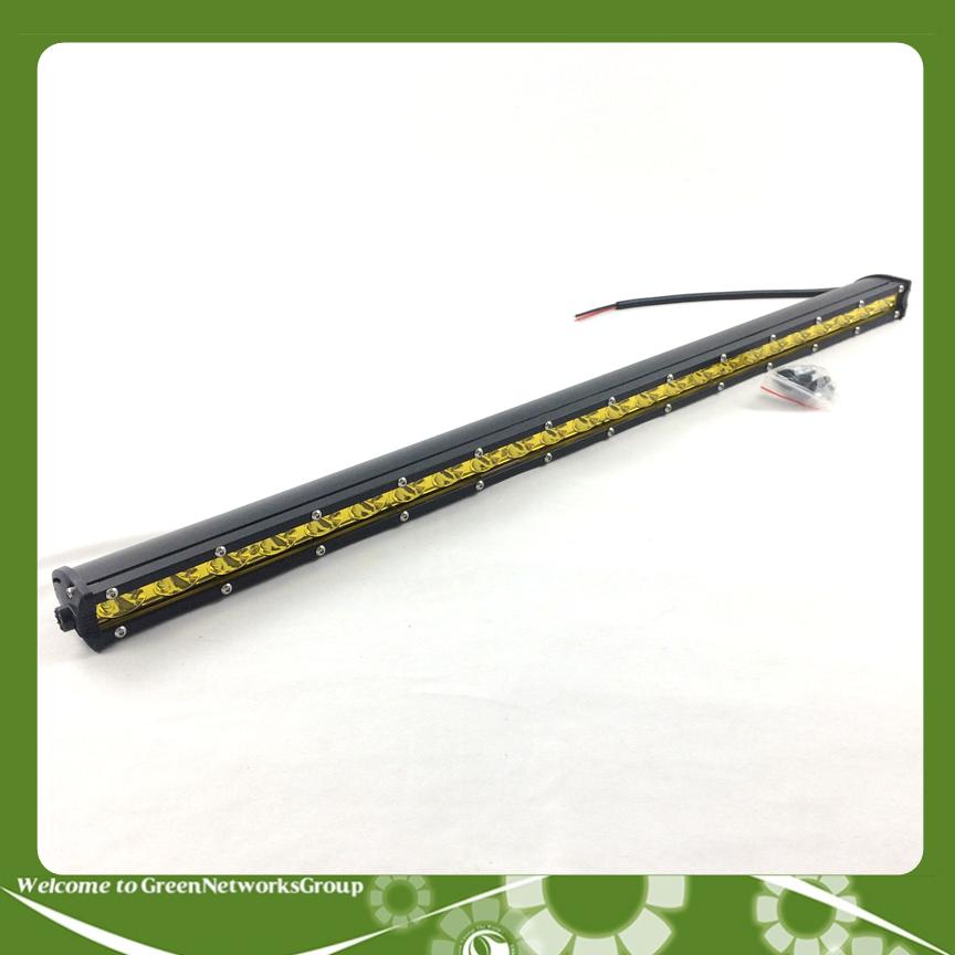 Đèn pha led bar trợ sáng 24 bóng dài 65cm offroad BAR dành cho ô tôGreenNetworks (ánh sáng vàng)