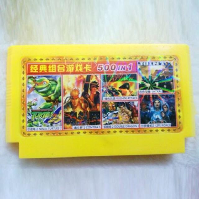 Băng game 4 nút 500 trò - đá banh chưởng tsubasa