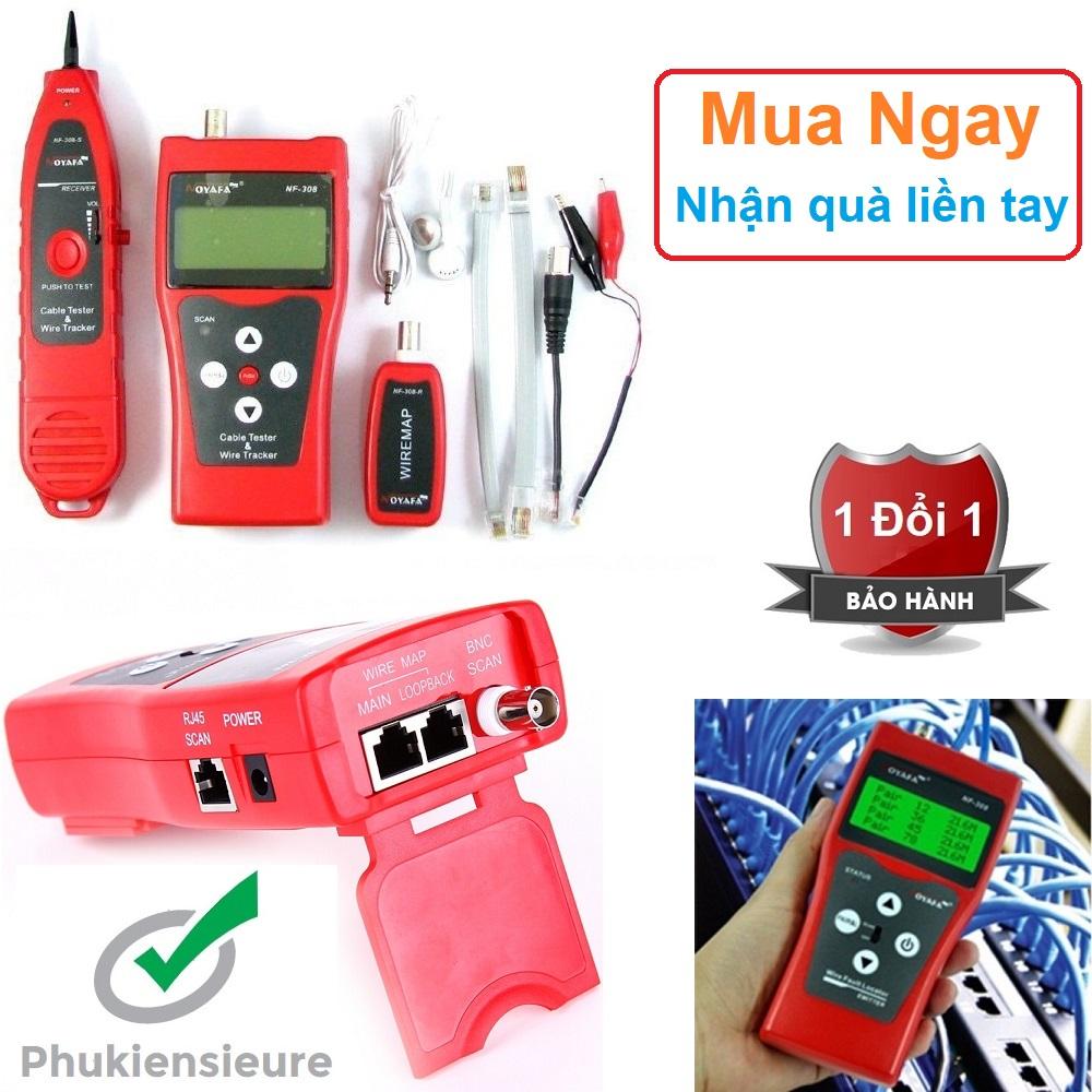 Máy test cáp mạng đa năng cao cấp Noyafa NF-308 chuyên dụng