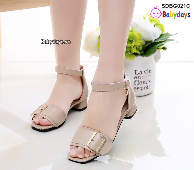 Dép sandal cao gót cho bé SDBG021C