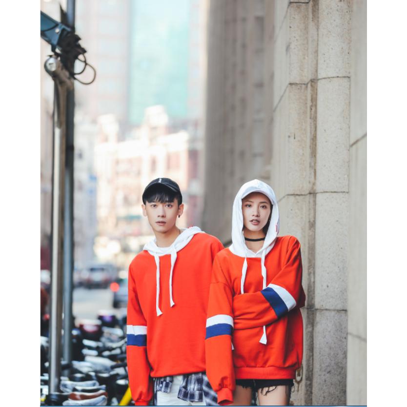 Áo KHoác Hoodie Sọc Tay - NB