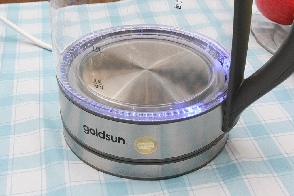 Ấm siêu tốc Thủy Tinh Goldsun 1.8L  EK-GF1852G