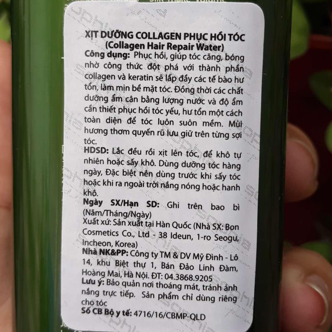 XỊT DƯỠNG COLLAGEN PHỤC HỒI TÓC SOPHIA PLATINUM