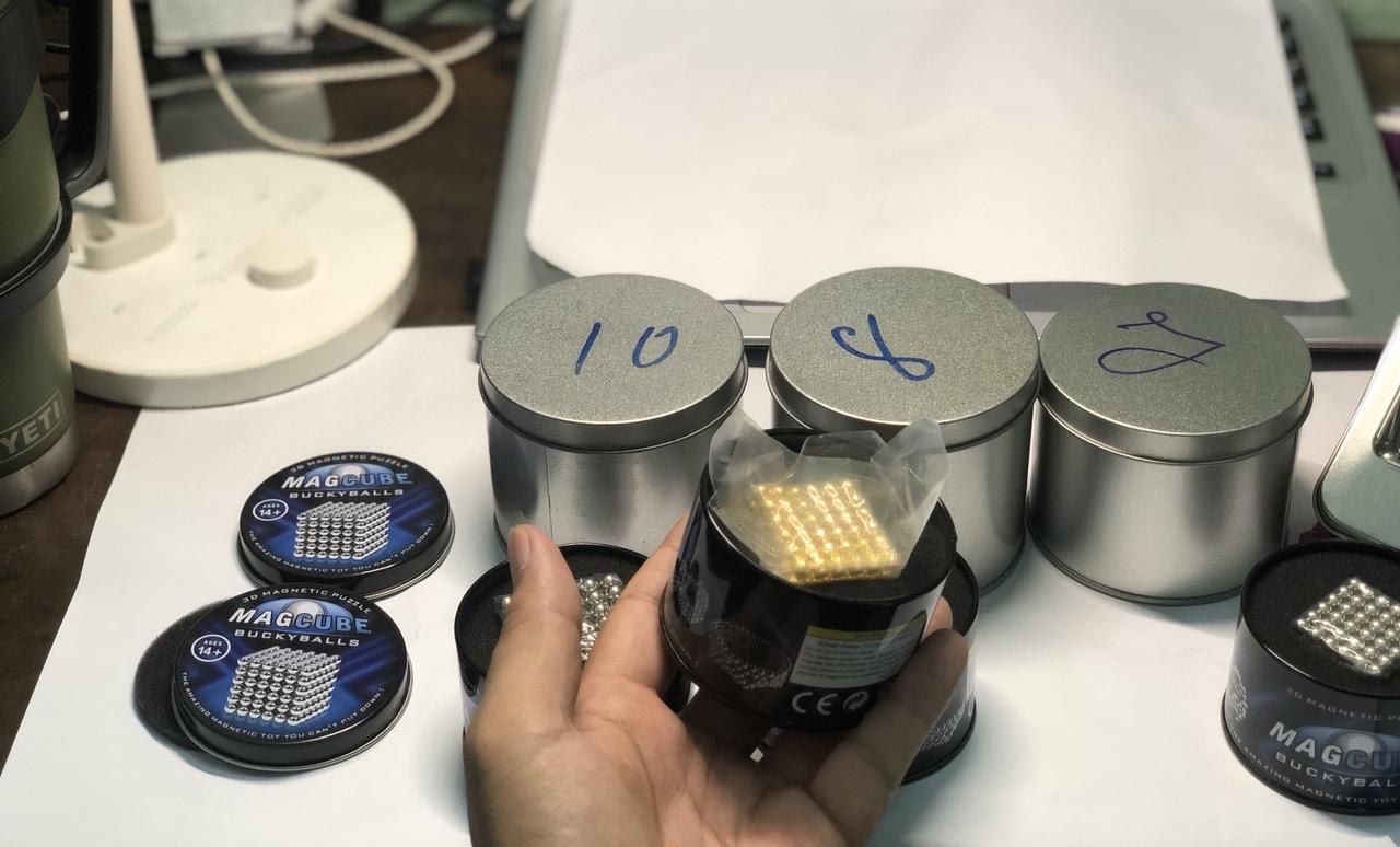 [HCM]Nam châm xếp hình Buckyballs 10mm