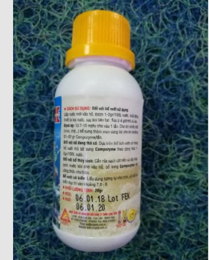 Men vi sinh cho hồ cá Compozyme