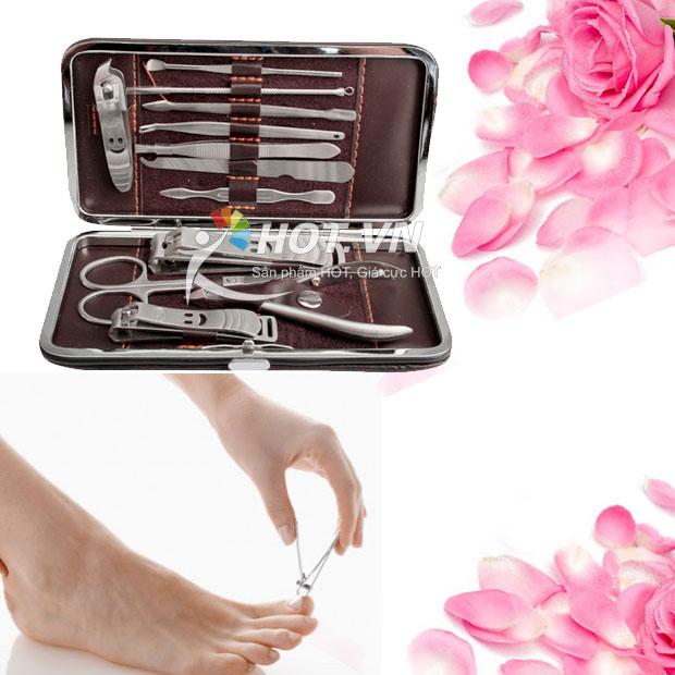 bộ kìm bấm móng tay 12 món tiện lợi