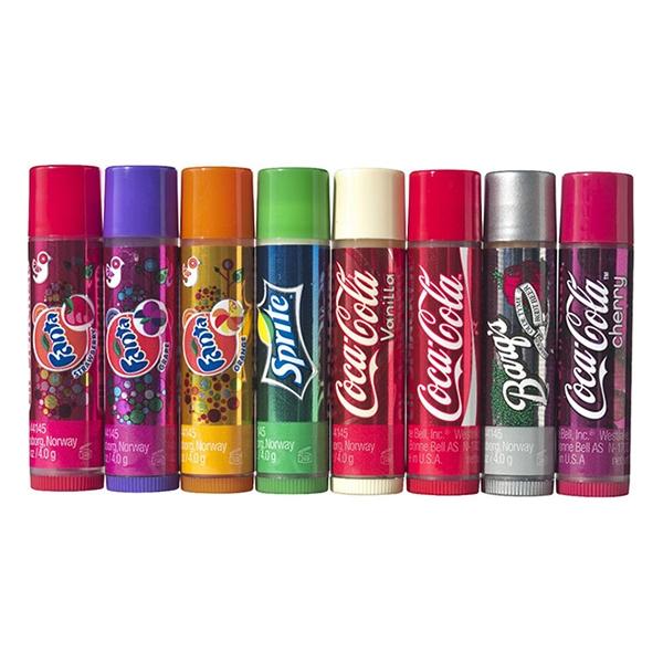 [HCM]Son dưỡng Lip Smacker Mỹ (hương Coca Cola Hershey Pepsi M&M Skittles Starburst...) - mùi ngẫu nhiên