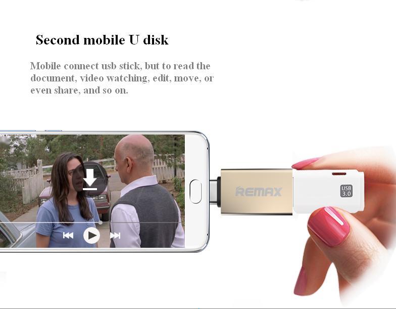 Cáp OTG Type C to USB 3.0 Remax