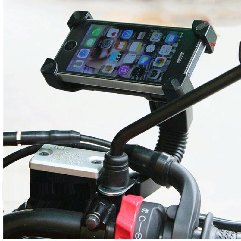 Gia kep dien thoai xe may,gia lap dien thoai,giá đỡ kẹp điện thoại cho xe máy 206643 m -gia tot