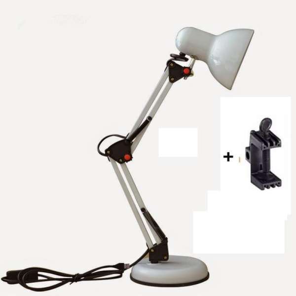 Đèn bàn pixar có đế tự đứng , đèn để bàn, đèn học chống cận kèm kẹp ( Không gồm bóng)