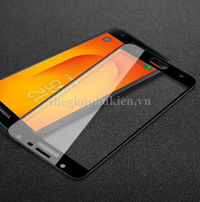 Kính cường lực 5D Full màn hình cao cấp cho Samsung J7 Duo - Hàng nhập khẩu